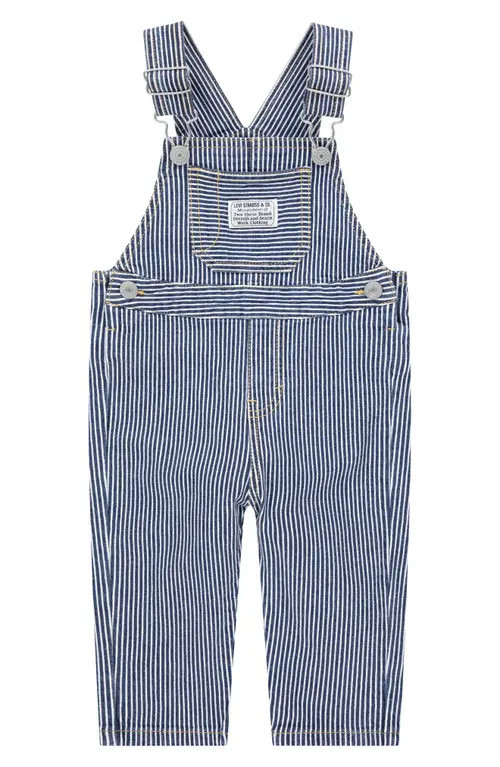 levi's Railroad Stripe Overalls in Yucatan at Nordstrom, Size 6M | Nordstrom