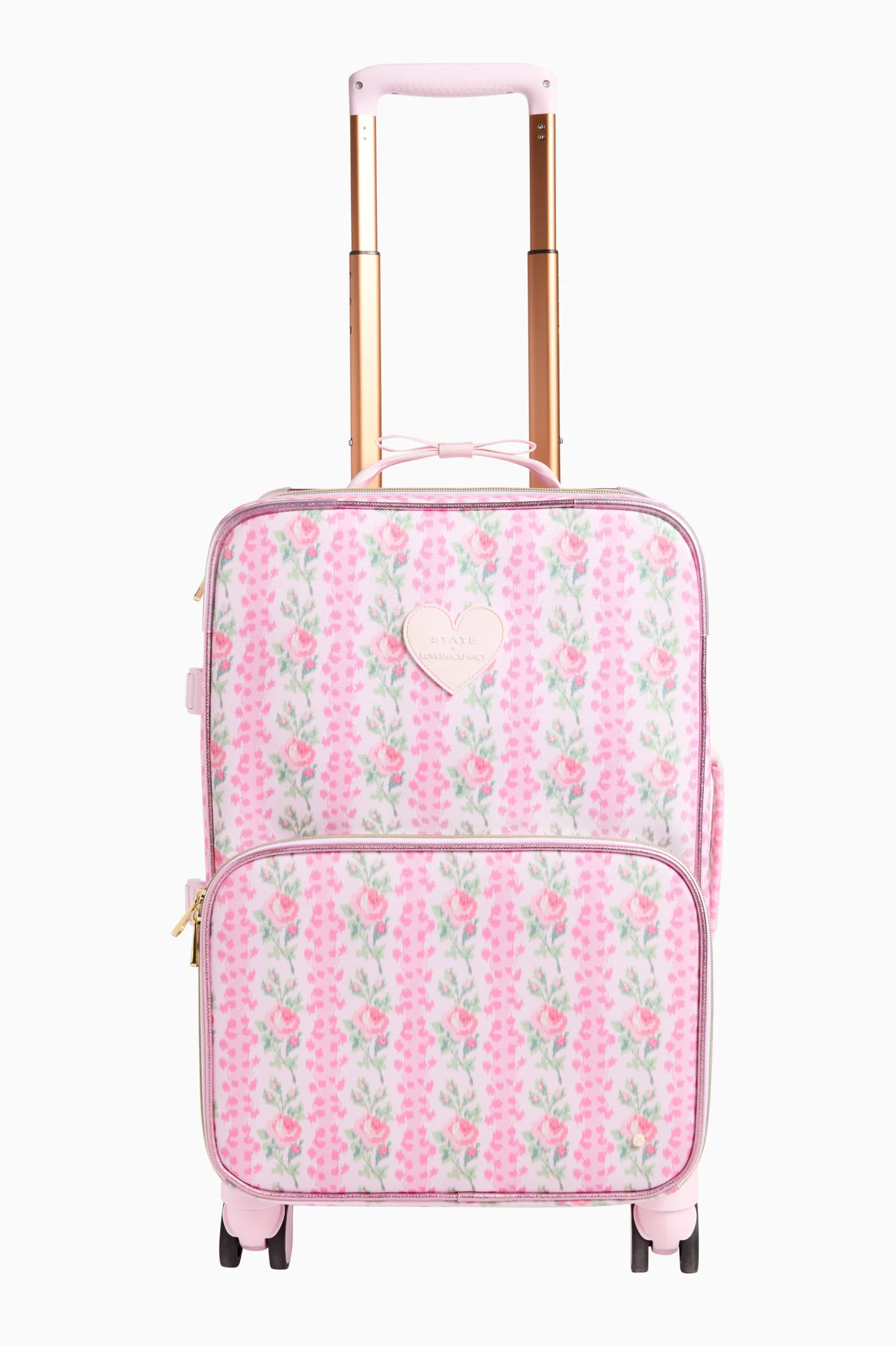 STATE x LoveShackFancy Logan Heirloom Print Carry-On Suitcase | LoveShackFancy