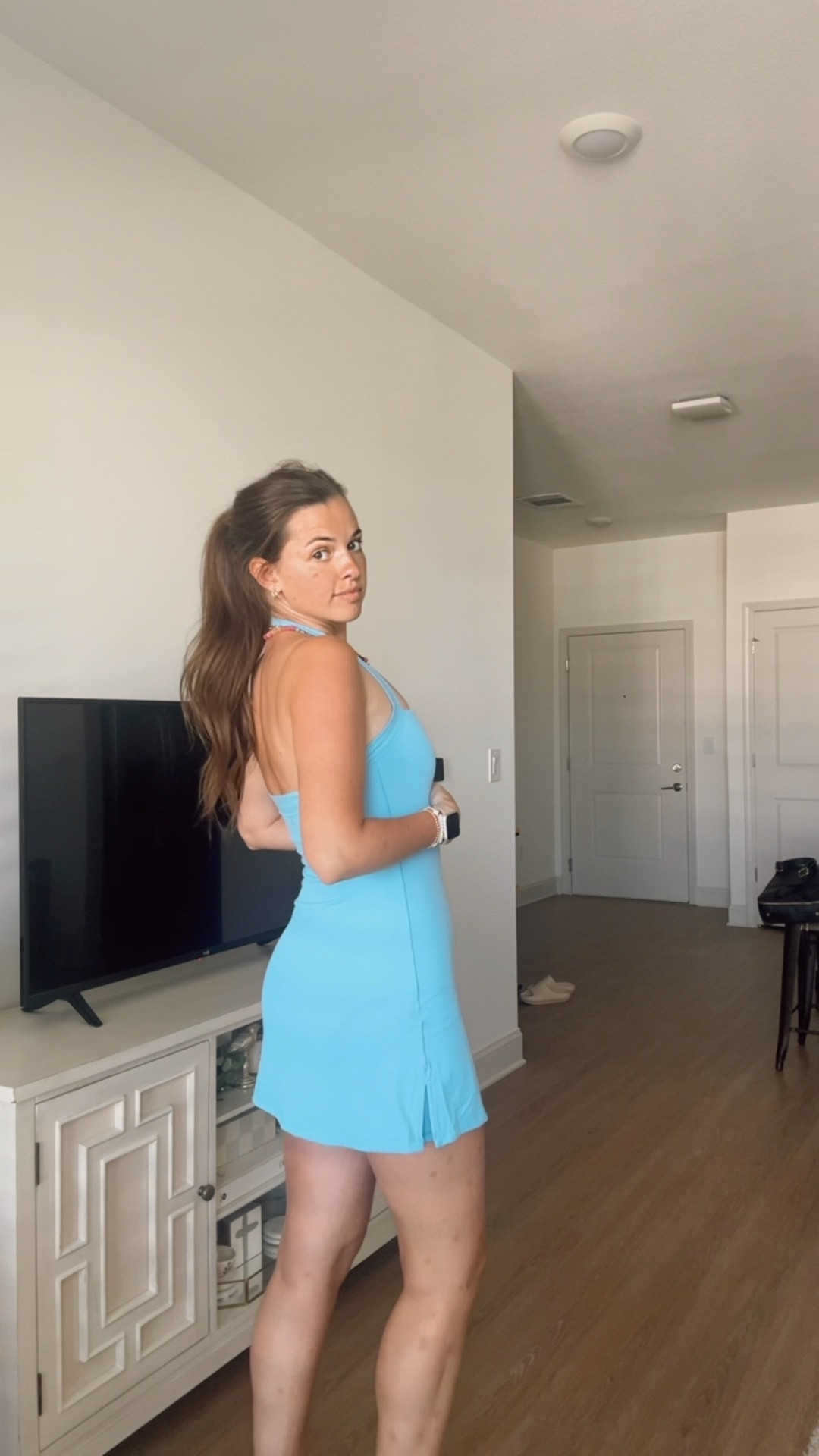 // the cutest blue halter athletic dress // comes in other colors too //

#LTKootd #LTKgrwm #LTKfitnessgoals