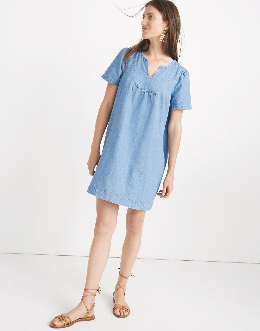 Wide-Leg Crop Jeans in Delancey Wash | Madewell