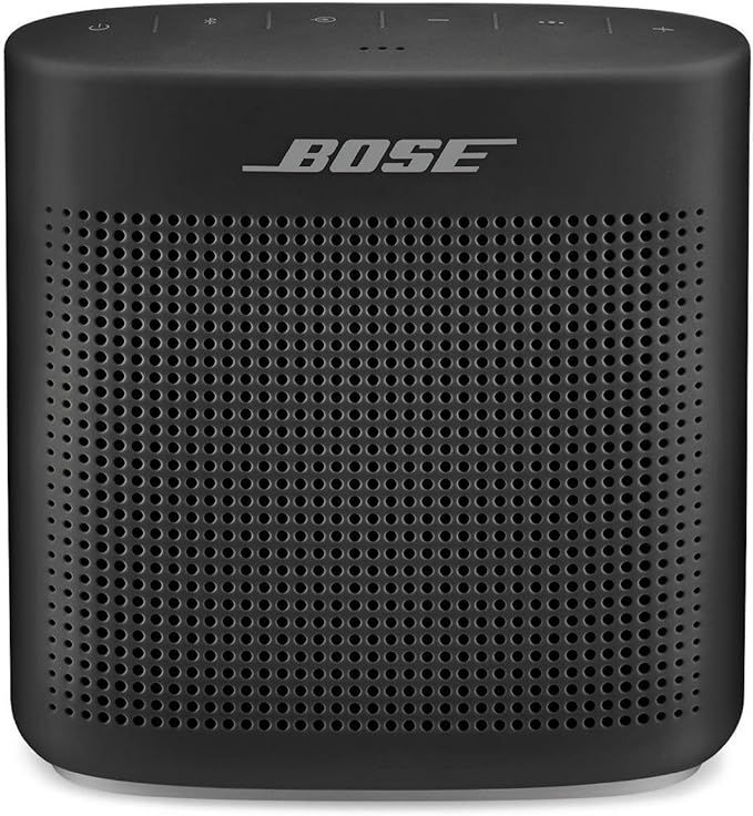 Bose SoundLink Color II: Portable Bluetooth, Wireless Speaker with Microphone- Soft Black | Amazon (US)