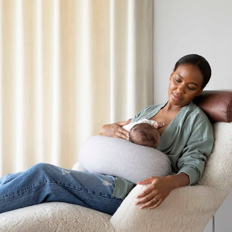 bbhugme Adjustable Nursing Pillow - Breastfeeding, Bottle Feeding, Baby Support - Adjustable Firm... | Amazon (US)