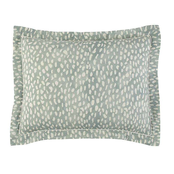 Thandie Watercolor Printed Sham | Ballard Designs, Inc.