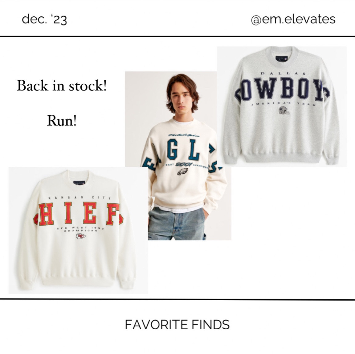 My favorite lounging sweatshirts are back! 

#LTKstyletip #LTKHoliday #LTKGiftGuide