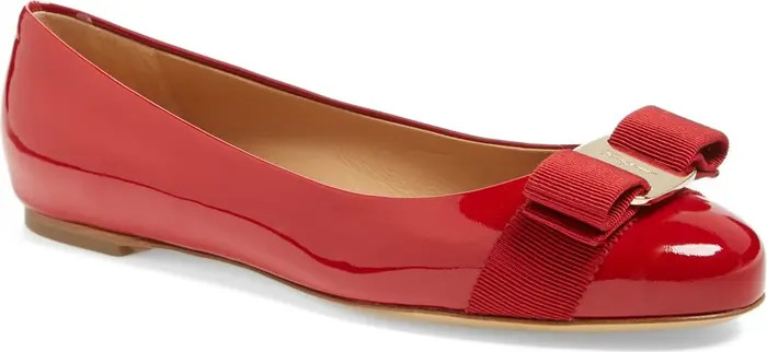 Varina Leather Flat (Women) | Nordstrom