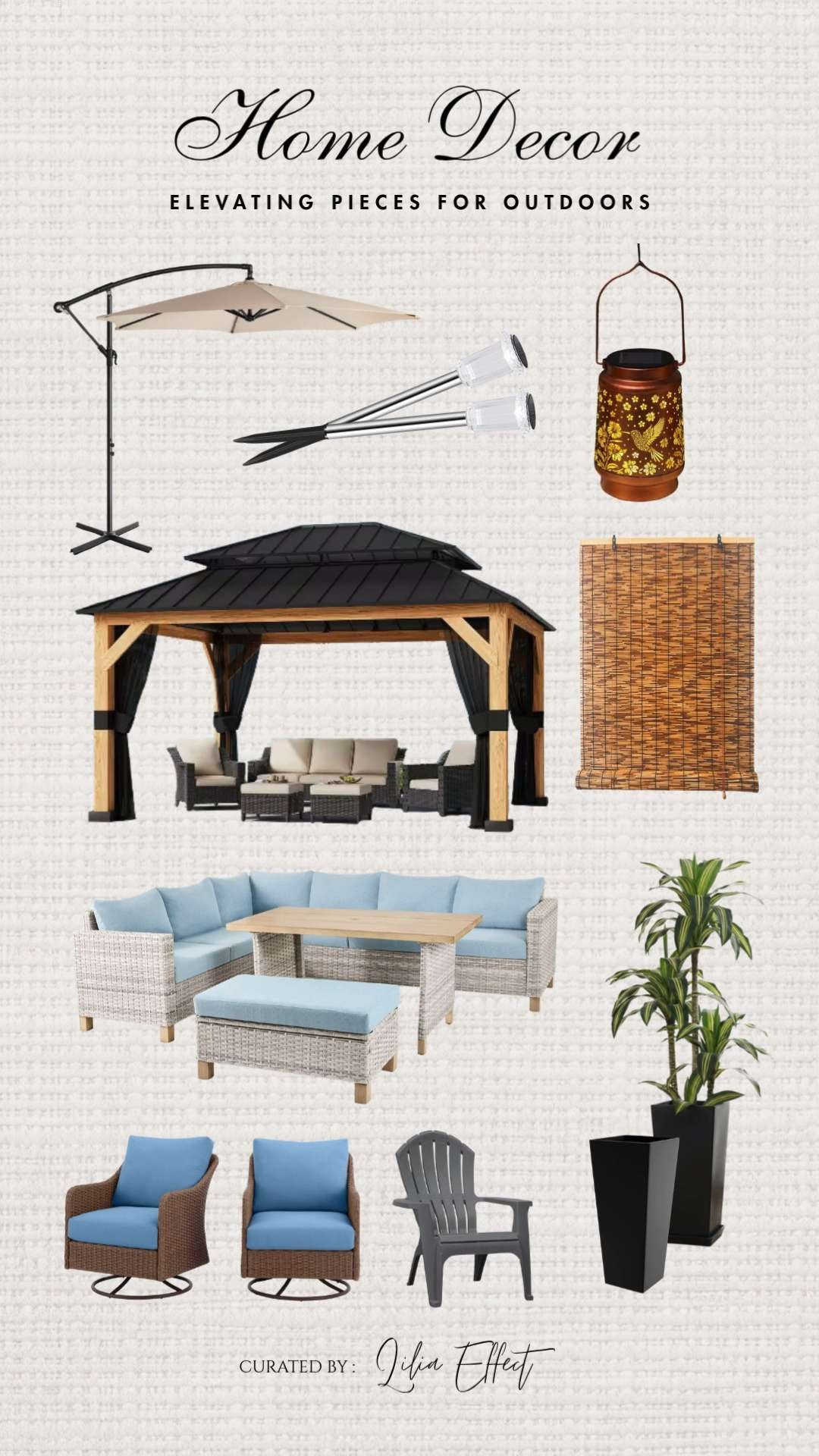 Home decor — elevating pieces for outdoors 🌿 Simple details, cozy textures, and stylish accents that make your outdoor space feel warm, inviting, and beautifully put together. ✨
 

 #LTKSeasonal #LTKHome #LTKSaleAlert