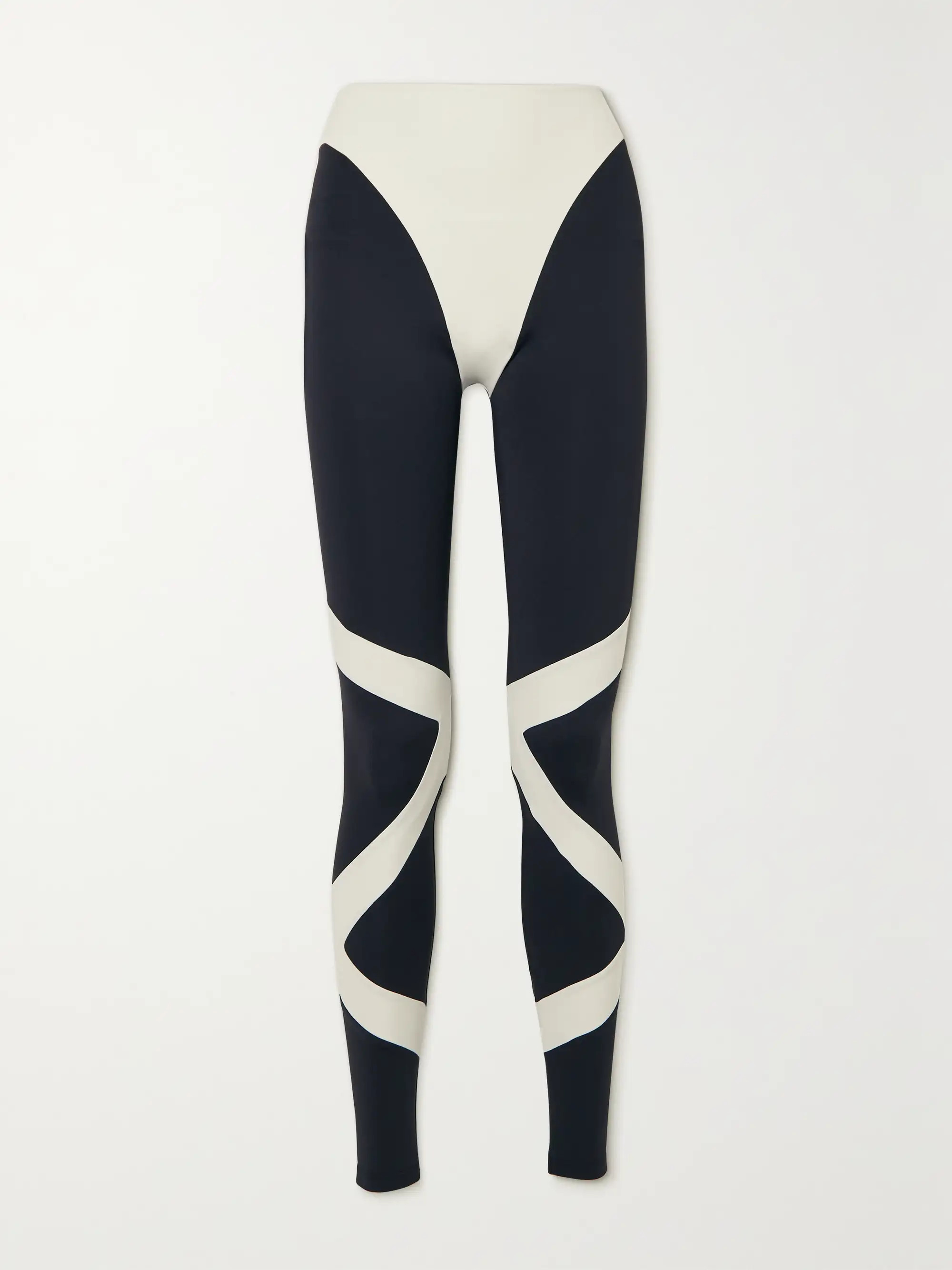 Cindy two-tone stretch-jersey leggings | NET-A-PORTER (US)