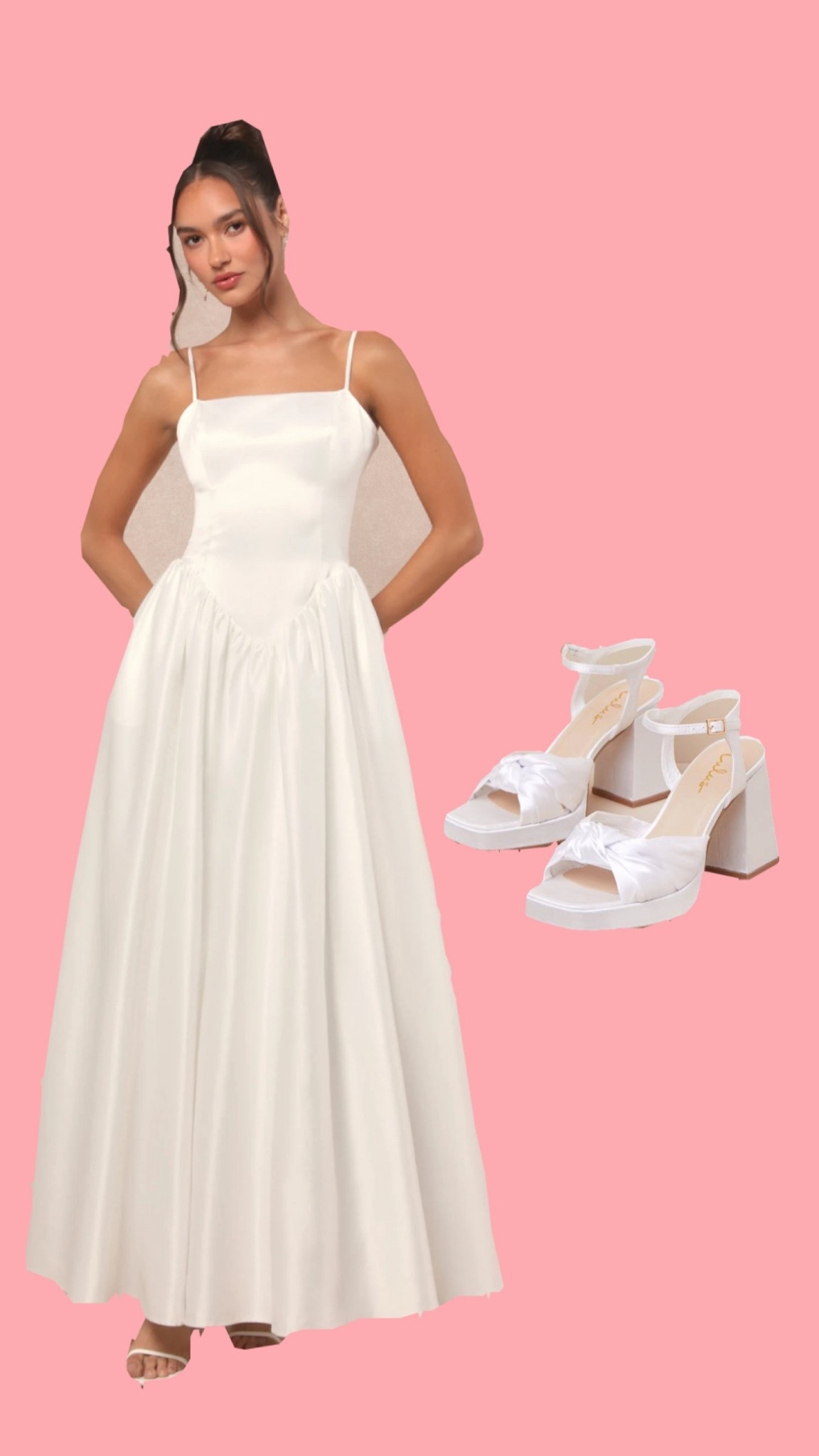 For the trendy bride!💁🏼‍♀️💋 
#Bridetobe #BridalInsp #TrendyBride #RehearsalDinner #BridalShowerDress 

#LTKParties #LTKWedding #LTKBeauty