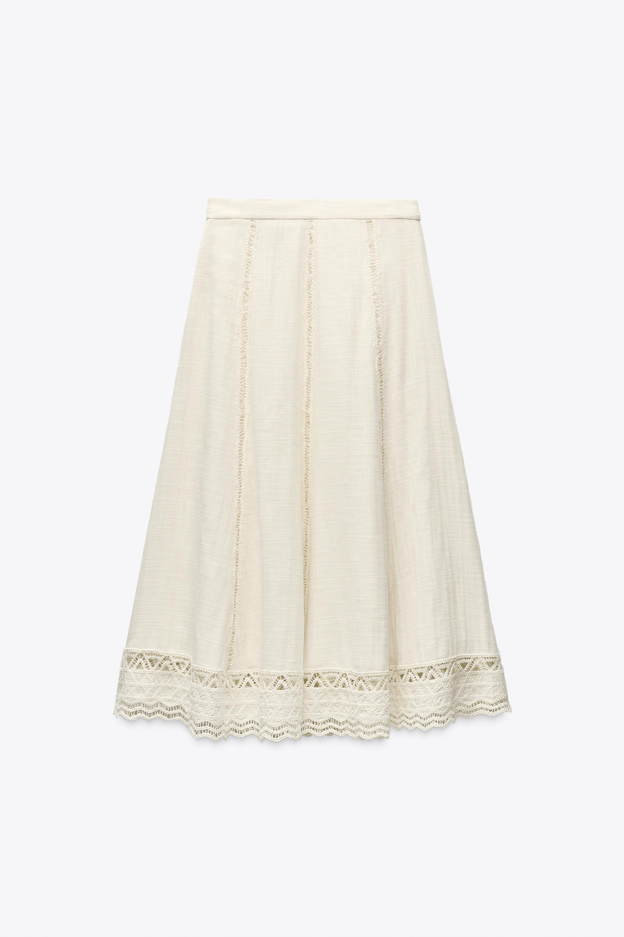 CROCHET SKIRT ZW COLLECTION | Zara US