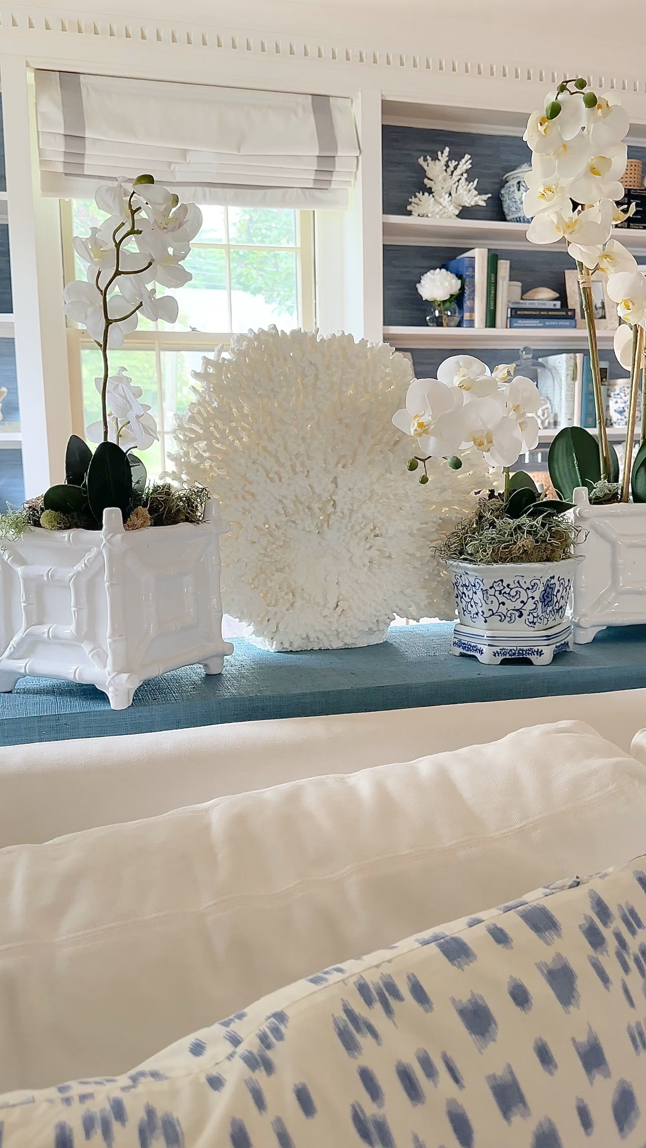 S A L E 🌊Couldn’t resist adding in some statement coral decor. These decorative coral pieces are on sale now and make a lovely impact in your coastal space. Can’t wait to show you our shelves soon. 

#LTKSaleAlert #LTKVideo #LTKHome