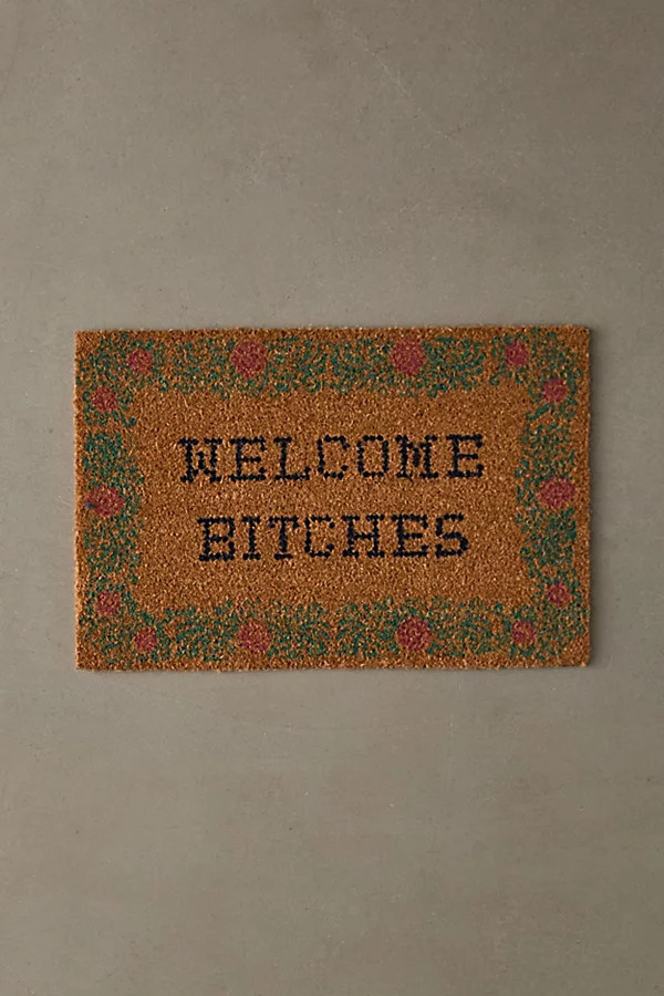 Welcome Coir Doormat in Brown at Urban Outfitters | Urban Outfitters (US and RoW)