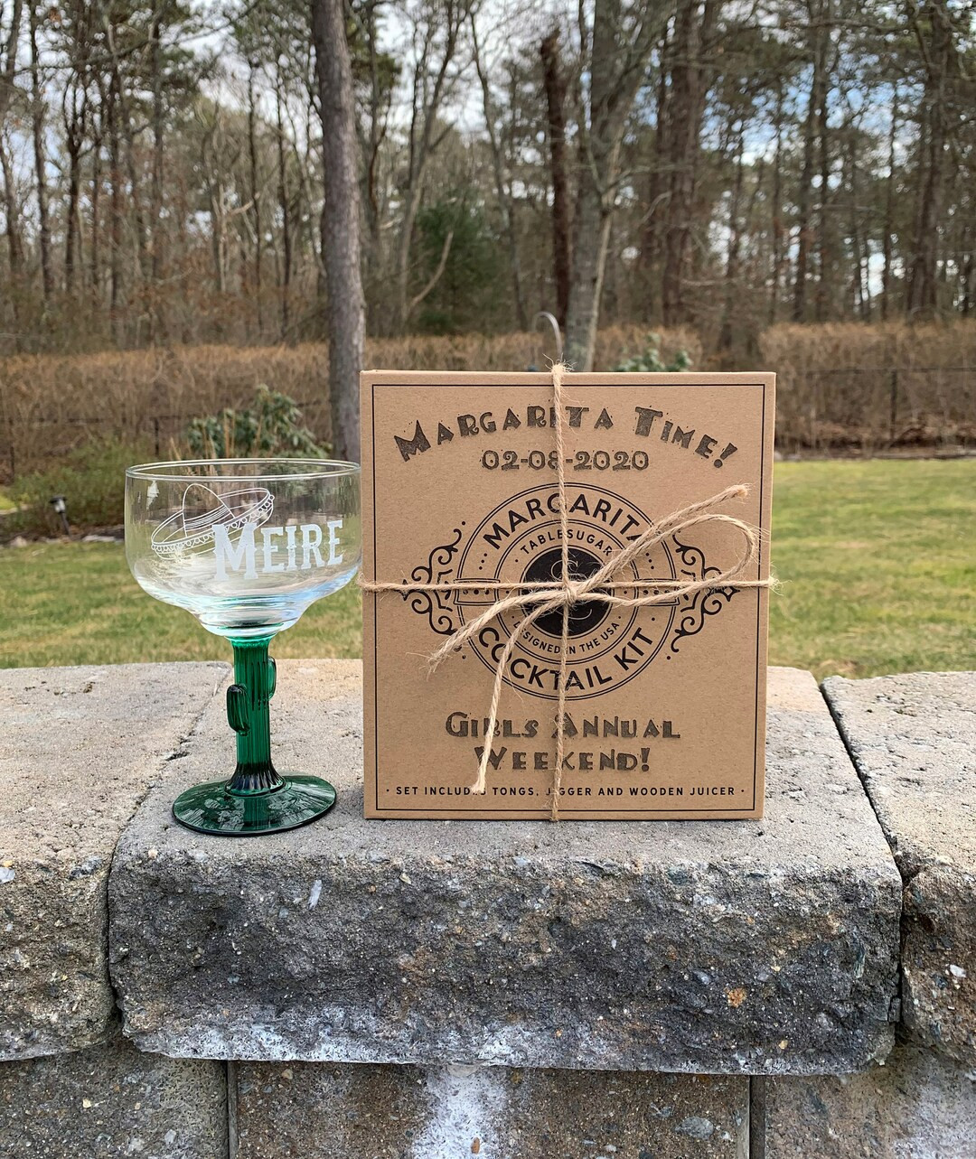 Personalized Margarita Set, Unique Bridesmaids, Sorority, Engraved Gifts for Women, Men, Girls We... | Etsy (US)