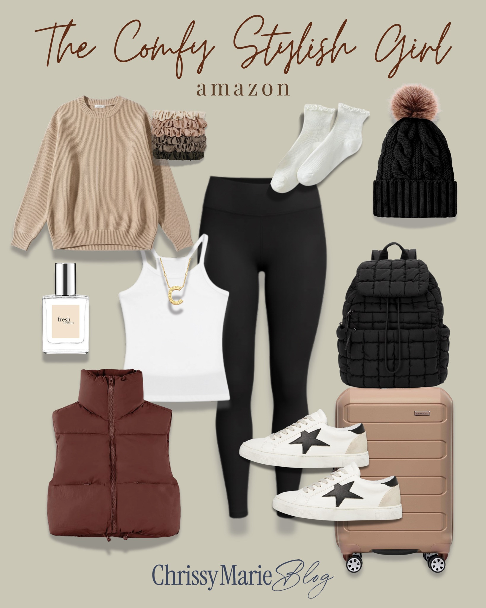 Effortless, comfy, and cute — the winter uniform we’re all reaching for 🤎✨
Amazon finds that make getting dressed feel easy (and still put-together).

#ComfyStyle #AthleisureOutfits #AmazonFashion #AmazonFinds #WinterStyle #CasualOutfits #EverydayStyle #NeutralOutfits #TravelOutfit #ChrissyMarieBlog 

 #LTKSeasonal #LTKFindsUnder50 #LTKFindsUnder100