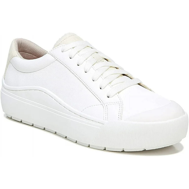 Dr. Scholl's Shoes Womens Time Off Lace Up Sneaker White Sneaker 7.5M | Walmart (US)