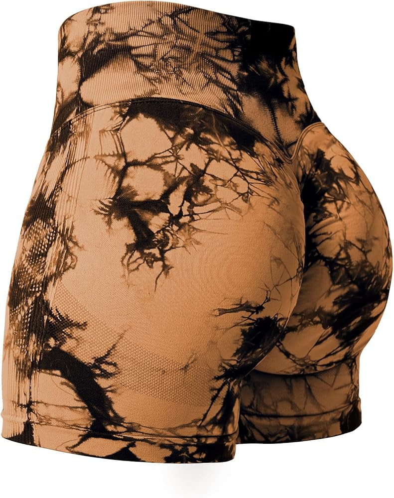 YEOREO Professional Women Workout Shorts 3.6" Scrunch Shorts Seamless High Waisted Contour Gym Yo... | Amazon (US)