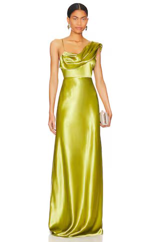 House of Harlow 1960 x REVOLVE Antonia Gown in Green from Revolve.com | Revolve Clothing (Global)