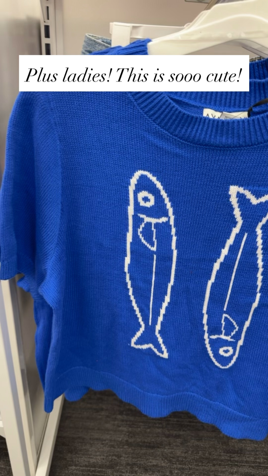 The cutest lightweight sweater for summer! Only available in plus sizes.🐟

#LTKOver40 #LTKootd #LTKPlusSize