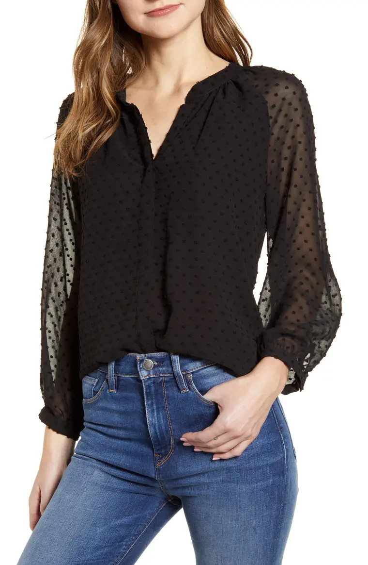 Swiss Dot Blouse | Nordstrom
