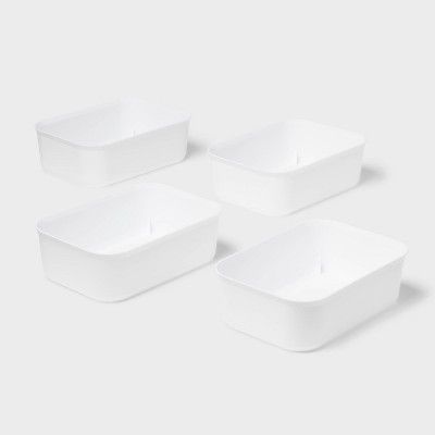 4pk Flexible Storage 3L Med Tubs Only - Brightroom™ | Target