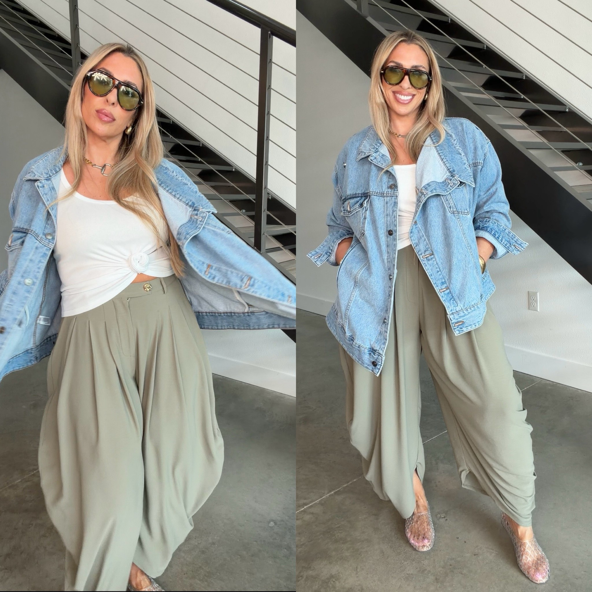 Midsize Inspo 

My fav pants size XL (TTS) They look darker in the Amazon image photo. 

Tank Med (size down) 

Jacket L (size down) 

Shoes comfortable and true to size . also linked to other options to pair.

sunglasses: Use discount code: CHRISTINEHR to save up to 25% 

Jewlery: Use discount code: Christine for 40% off



#LTKootd #LTKMidsize #LTKOver40

#LTKOver40 #LTKMidsize #LTKootd