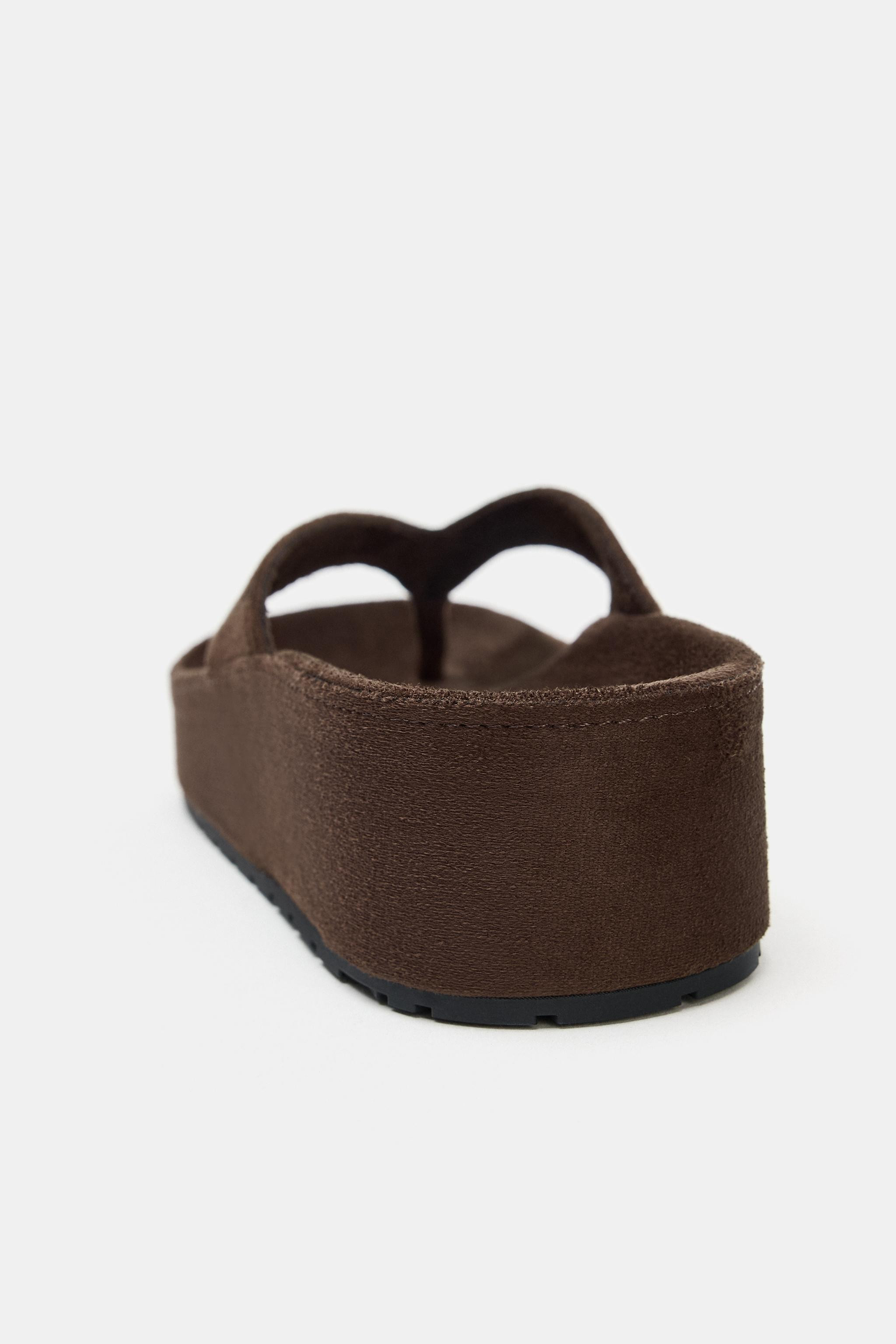 PLATEAUSANDALE MIT RIEMCHEN | Zara DE