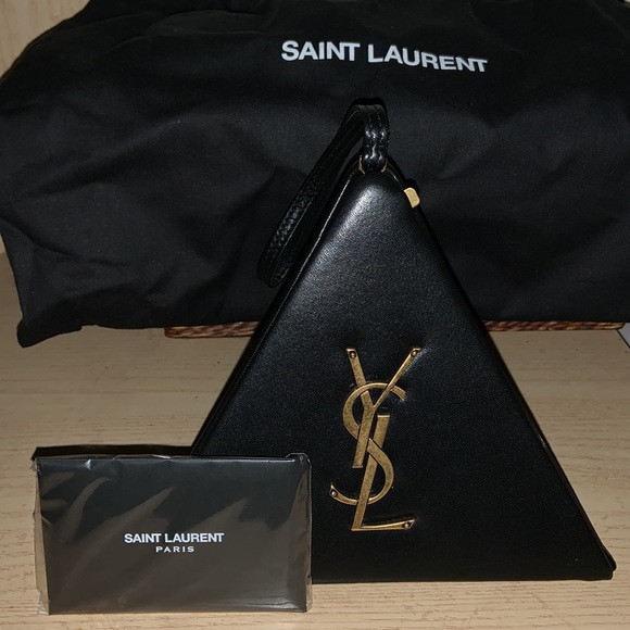 YSL Black Pyramid Bag | Poshmark