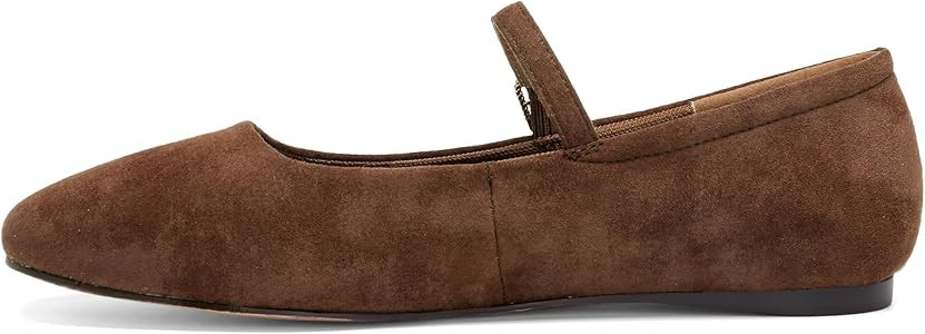Mary Jane Ballet Flats for Women Casual Square Toe Slip On Flats Comfortable Ankle Buckle Strap B... | Amazon (US)