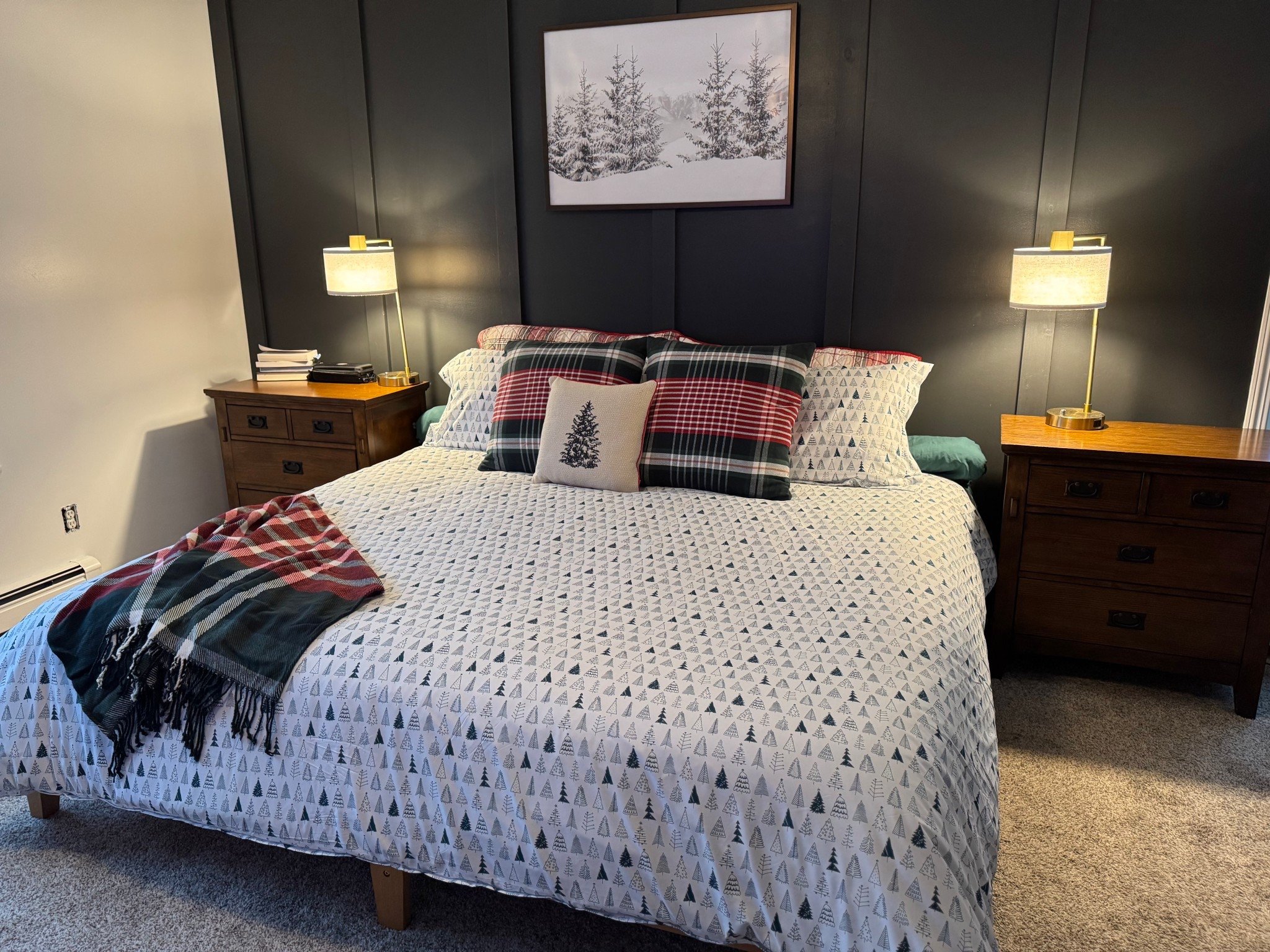 Perfect winter vibes🌲. Winter cozy bedding. #bedding #holiday #duvet

#LTKHoliday #LTKHome #LTKFindsUnder100