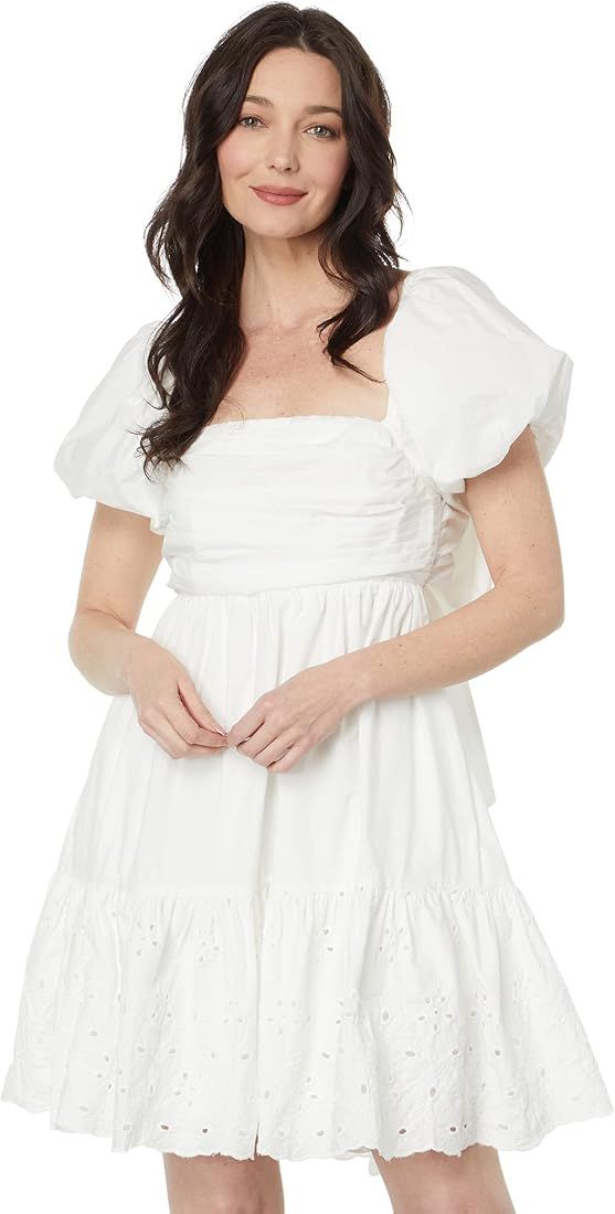 en saison Juliet Mini Dress Off-White XS | Amazon (US)