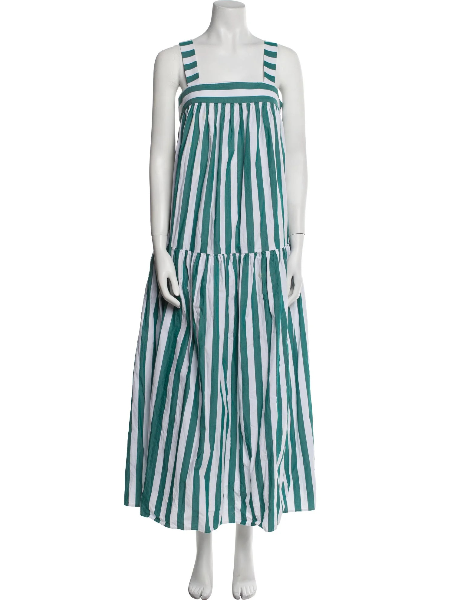 Hunter Bell Striped Long Dress - Blue Dresses, Clothing - WHUNB26833 | The RealReal | The RealReal