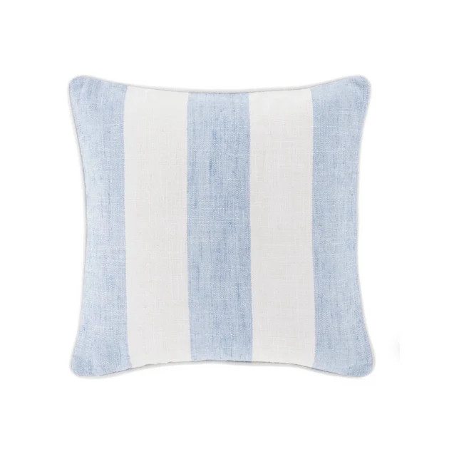 Cabana Stripe Indoor/Outdoor Decorative Pillow with Insert | Cailini Coastal