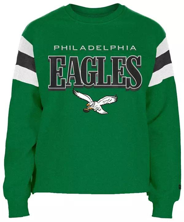 New Era Women's Philadelphia Eagles Athletic Kelly Green Plus Size Crew Sweatshirt | Dick's Sport... | Dick's Sporting Goods