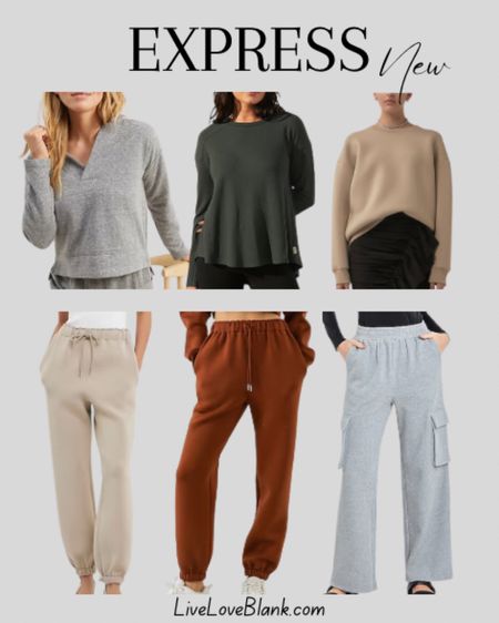 Express loungewear 
Casual outfits 
Travel outfits
Cozy outfits 
#ltku

#LTKover40 #LTKstyletip #LTKSeasonal