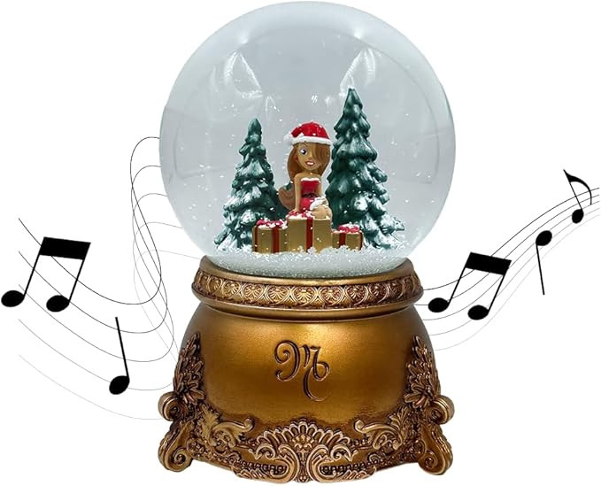 Mariah Carey Official "All I Want For Christmas Is You" Musical Snow Globe | Amazon (US)