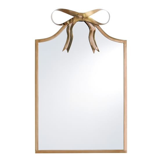 The Emily &amp; Meritt Bow Mirror (21"x33") | Pottery Barn Teen