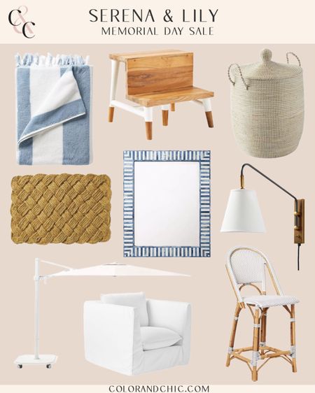 Serena and Lily memorial day sale with clearance up to 70% off and all other full price items up to 25% off! Including furniture, outdoor, decor, lighting, and more

#LTKHome #LTKSaleAlert #LTKStyleTip