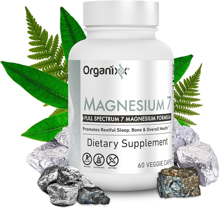 Organixx Magnesium Supplement, Natural Calm Magnesium Capsules for Sleep Support, Muscle Recovery... | Amazon (US)