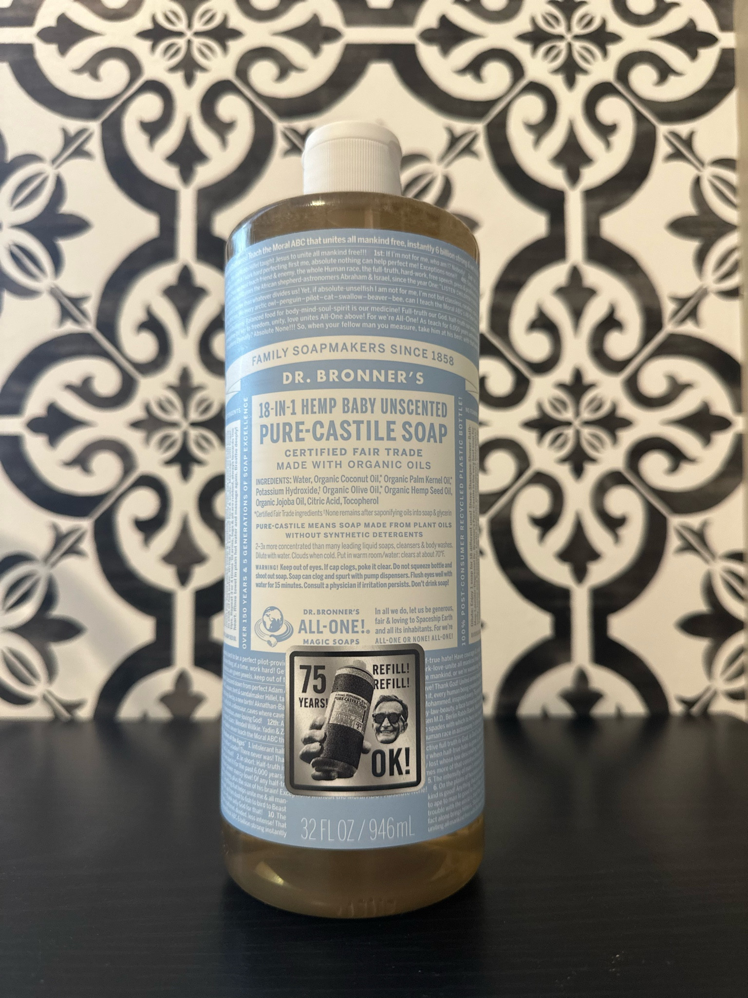 Saying bye bye to all those toxic chemicals in most laundry detergents & saying HELLO to Dr Bronner’s PURE-CASTILE SOAP!  

#LTKkids #LTKfamily #LTKhome