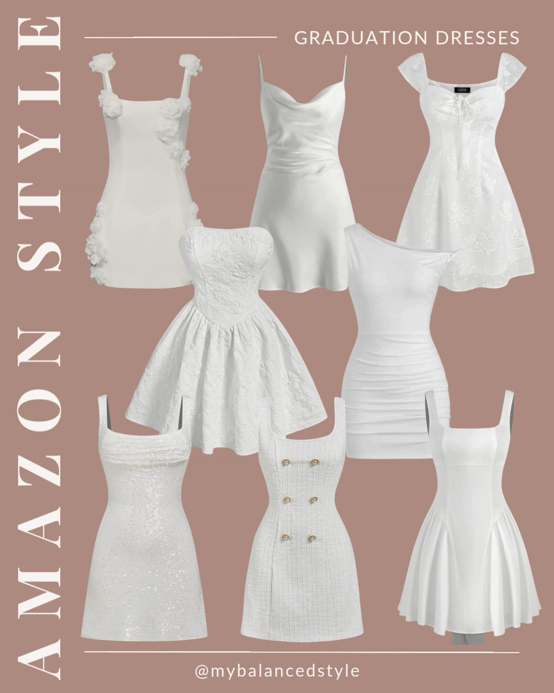 Amazon graduation dresses

teen graduation dresses
white graduation dress styles
short grad dresses trendy
flowy summer grad dresses
cute mini dresses for graduation
affordable grad dresses under $100
classic A-line graduation dresses
strapless and off shoulder styles
simple elegant grad dresses

#LTKSeasonal #LTKSaleAlert