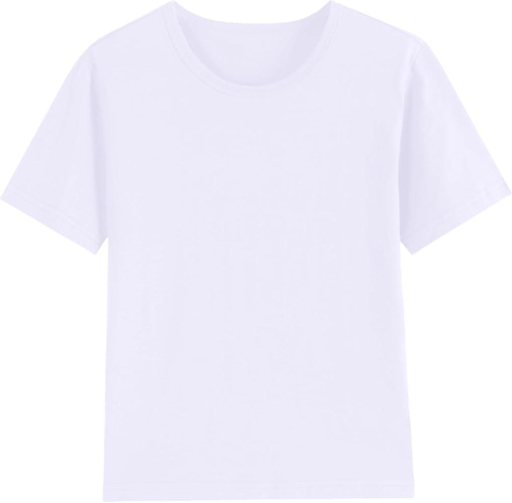 1 Pack Cotton Boys Kids Tshirt Short Sleeve Summer Tops Clothes Tee Shirts for Toddlers(Age 2-14) | Amazon (US)