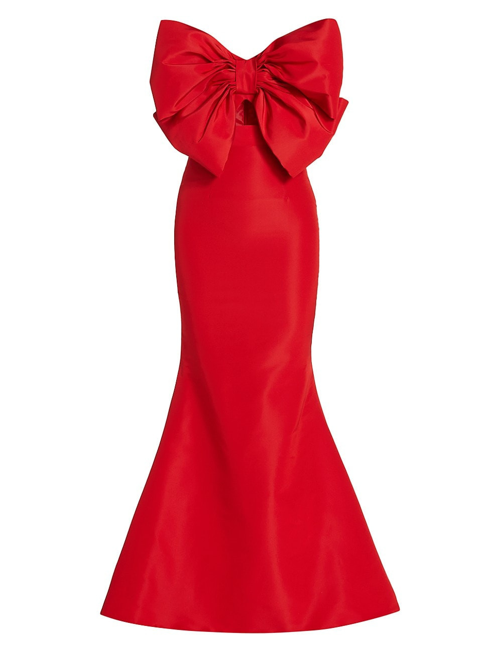 Women's Sylvie Bow-Embellished Gown - Red - Size 2 | Saks Fifth Avenue