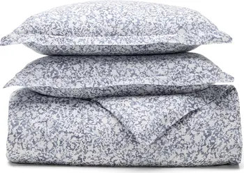 Signature Garden Print Hemmed Organic Cotton Duvet Cover & Shams Set | Nordstrom