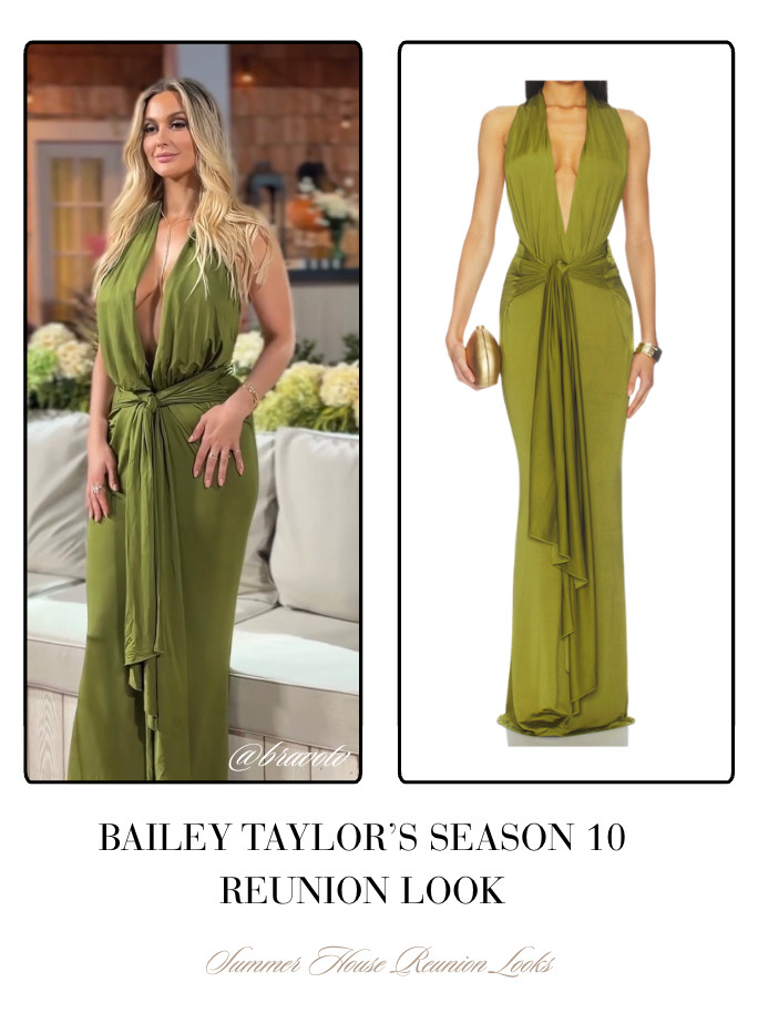 Bailey Taylor's Season 10 Reunion Look 📸= @bravotv 

 
