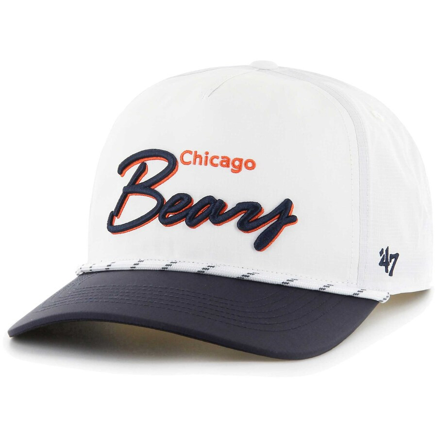 Chicago Bears '47 Chamberlain Hitch Adjustable Hat - White | Lids