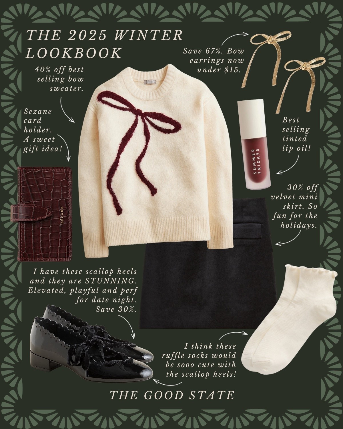 This is for the girlies who live for the magic that comes with the first snowfall—who can smell snow coming, just like Lorelei Gilmore. For the ones dreaming of Christmas in New York City— sipping cocoa at The Plaza, ice skating under the Rockefeller tree, and strolling down Fifth Ave with twinkling city lights overhead. The ones who live for that Home Alone 2 or Serendipity kind of magic. This is for the ones already decking the halls, planning Christmas parties and shopping for outfits for all their upcoming holiday festivities and cozy ski trips. For the Ralph Lauren lovers bundling up in all the plaid scarves, fur coats and riding boots. This is for the ones who are loving a good leopard moment and who aren’t afraid of pops of color to brighten the cold, rainy days. For the ladies finding every reason to wear red lipstick and earmuffs. This collection is for the ladies who can never have too many Fair Isle sweaters, cashmere layers and wool mittens. This is for the ones embracing all festive goodness and warm at-home moments the season has to offer.

#slowliving #romantizeyourlife #90sera #90style #90saesthetic #ralphlauren  #preppyfashion  #ralphlauren #ivyleague #ralphlaurenchristmas #winterfashion #winterstyle #nyc #christmasinnewyork #winteroutfits #classicstyle #holidayoutfit #nyeoutfit #ootd #giftsforher

#LTKGiftGuide #LTKCyberWeek #LTKSaleAlert