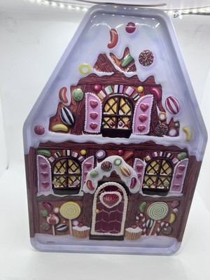 VINTAGE TIN LARGE GINGERBREAD HOUSE HIGHLY EMBOSSED  | eBay | eBay US