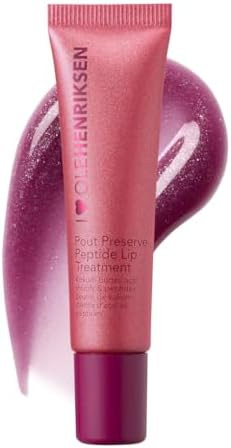 OLEHENRIKSEN Pout Preserve Hydrating Peptide Lip Treatment, Lingonberry Jam Glimmer | Amazon (US)