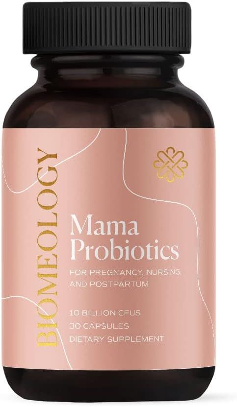 Biomeology Probiotics for Pregnancy, Postpartum, and Breastfeeding | Supports Digestive and Immun... | Amazon (US)