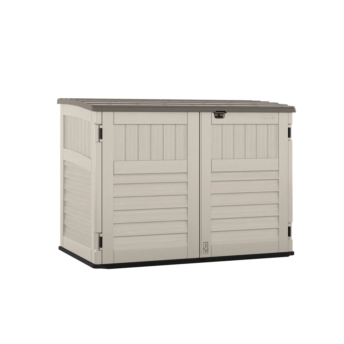 Suncast 6 ft x 4ft. D Stow-Away Horizontal Storage Shed | Wayfair North America
