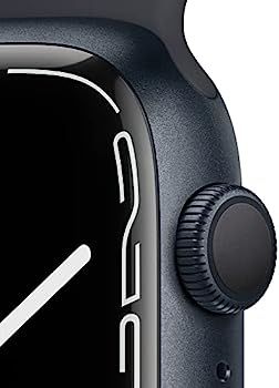 Apple Watch Series 7 [GPS 45mm] Smart Watch w/ Midnight Aluminum Case with Midnight Sport Band. ... | Amazon (US)